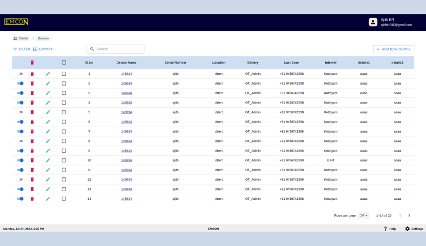 web app